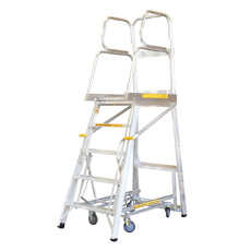 Navigator Order Picking Ladder - 150kg Rated -Standard Model