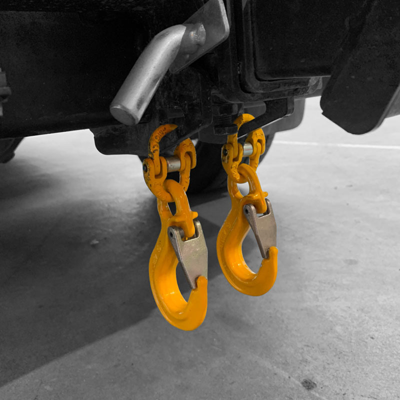 G80 Vehicle Chain Safety Hook Set