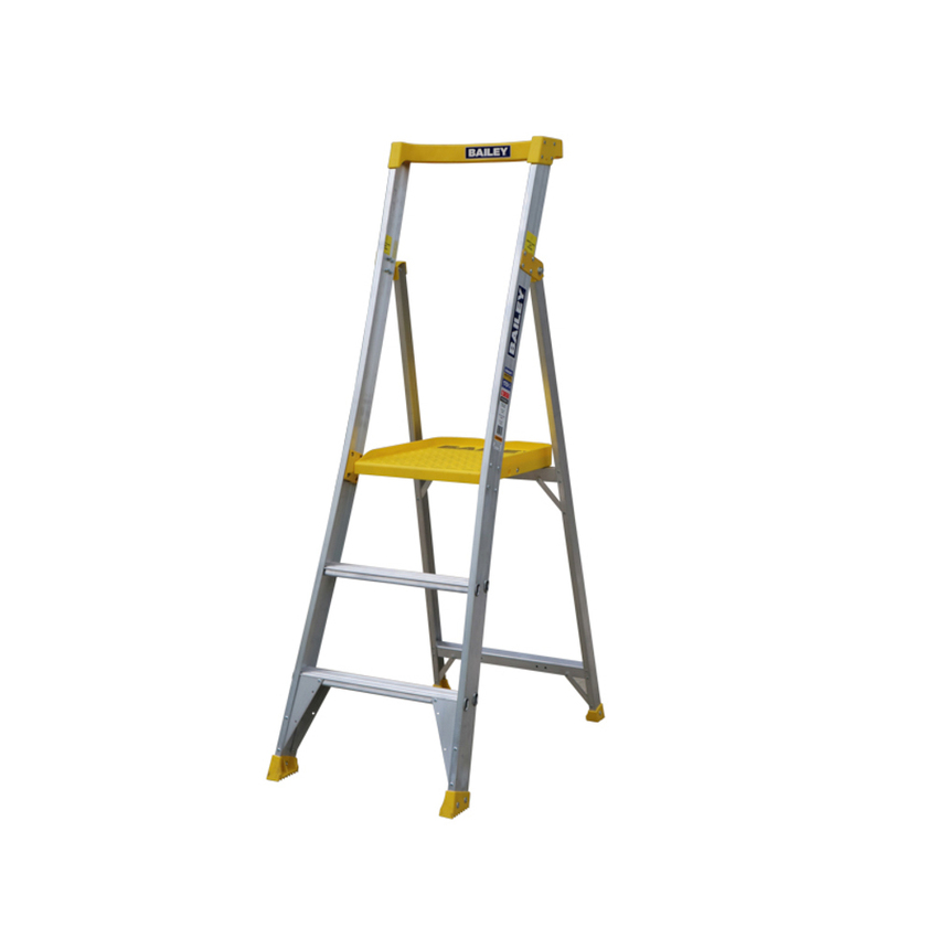 Bailey 3 Steps Professional Punchlock Platform Ladder 170kg Rated