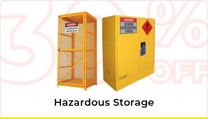 30% Off Hazardous Storage