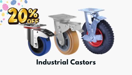 20% Off Industrial Castors