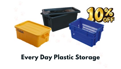 10% Off Every Day Plastic Storage