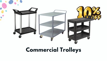 10% Off Commercial Trolleys