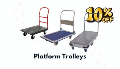 10% Off Platform Trolleys
