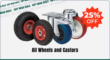 EOFY Mega Deals - Up To 25% Off All Wheels and Castors