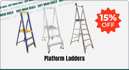 EOFY Mega Deals - Up To 15% Off Platform Ladders