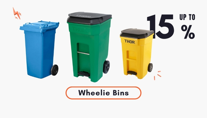 15% Off Wheelie Bins