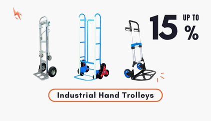15% Off Industrial Hand Trolleys