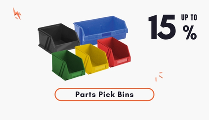 15% Off Parts Pick Bins