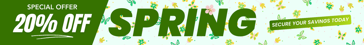 2025 Spring Sale Up to 20% off