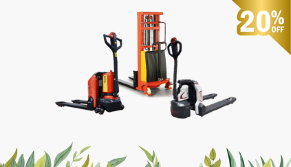 Up To 20% Off Powered Pallet Jacks & Stackers