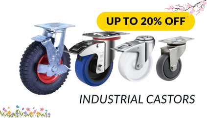 Up to 20% Off Industrial Castors