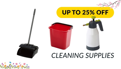 Up to 25% Off Cleaning Supplies