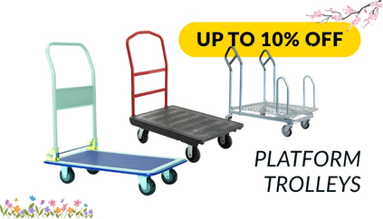 Up to 10% Off Platform Trolleys