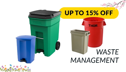 Up to 15% Off Waste Management
