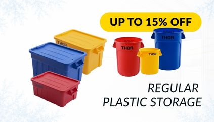 15% Off Regular Plastic Storage