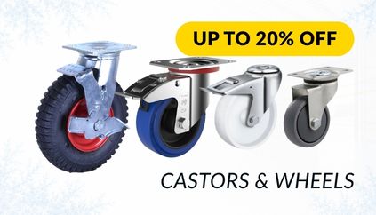 20% Off Castors & Wheels