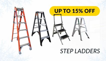Up to 15% Off Step Ladders