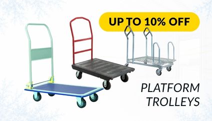 10% Off Platform Trolleys