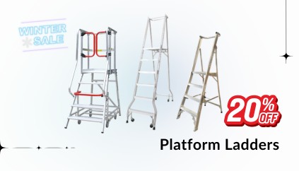 Up to 20% Off Platform Ladders
