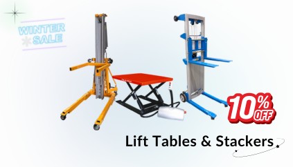 Up To 10% Off Lift Tables & Stackers