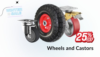 Up To 25% Off Wheels and Castors