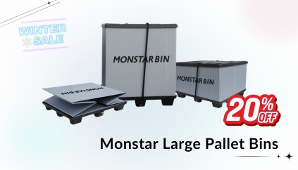 Up To 20% Off Monstar Large Pallet Bins