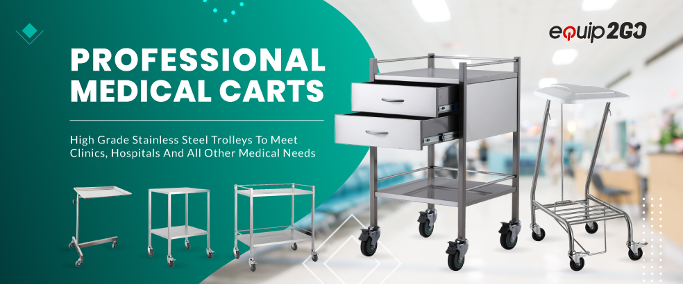 Medical Trolleys for Clinics and Hospitals.