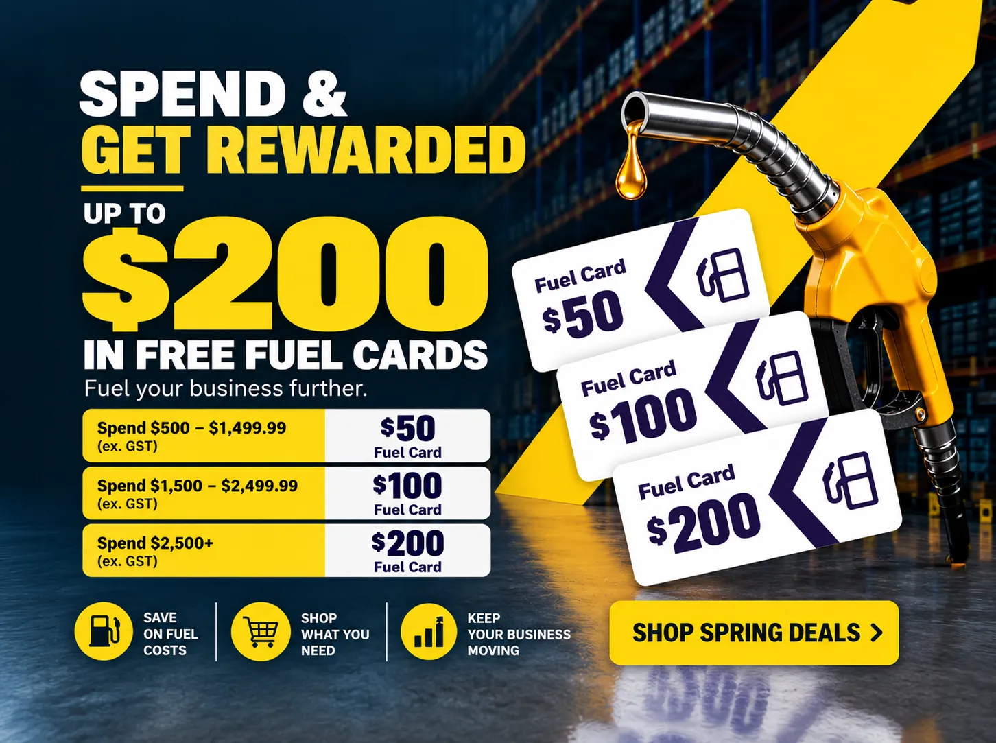 2026 Spring Sale - Fuel Card