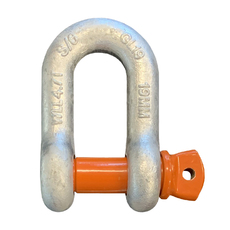 Grade S Alloy Steel Screw Pin Dee Shackles - 10mm