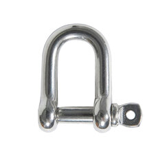 Pack of Dee Shackles - Hot Dip Galvanised Commercial Quality - Non Rated
