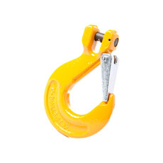Grade 80 Alloy Steel Clevis Sling Hook with Safety Latch - 6mm