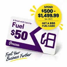 $50 Fuel Gift Card Ampol & Shell
