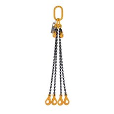Four Legs Chain Slings 7mm - Made to Order - 4.0m