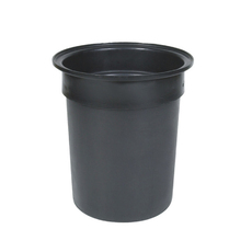 115L Plastic Bucket Poly Drum 540 X 710mm -Black