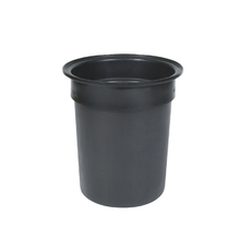 40L Plastic Bucket Poly Drum 540 X 460mm -Black