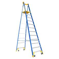 Bailey 12 Step Fibreglass Platform Ladder 3.49 m