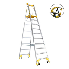 Bailey 170kg 10 Step Platform Ladder + Safety Gate