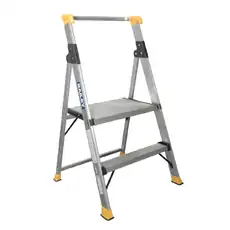 Bailey 2 Step Platform Ladder - Aluminium Extra Wide - 150kg Rated