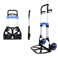 200Kg Rated Aluminium Foldable Hand Truck Trolley