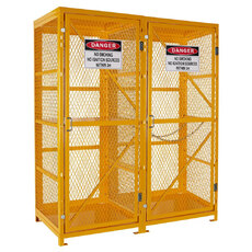 Gas Cylinder Storage Cage - 8 x LPG & 9 x "G" Cylinders