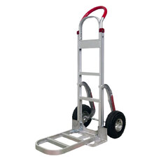 250Kg Rated Foldable Toe Plate Aluminium Hand Truck Trolley