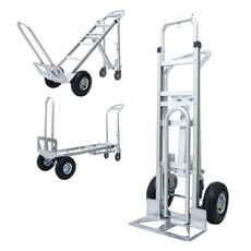 250Kg Rated 3 in 1 Aluminium Covertible Hand Truck Trolley