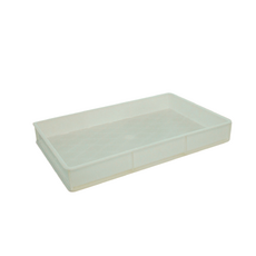 29L Plastic Confectionery Tray - White