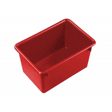 27L Plastic Crate Nesting - Red