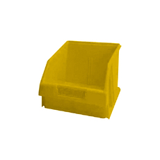 2.5L Plastic Microbin Storage Container - Yellow