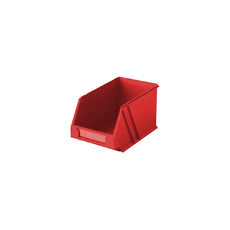 6.0L Plastic Microbin Storage Container - Red