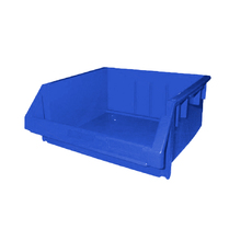 24L Plastic Microbin Storage Container - Blue