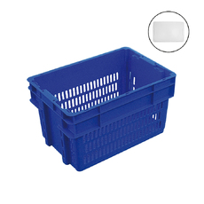 52L Vented Crate + Lid