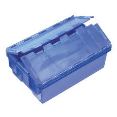 32L Plastic Crate SecurityWith Lid